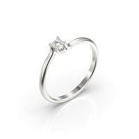 Anello Baroni Gioielli Donna in Oro Diamante 0.01 Ct 4992A1 - 4992A1